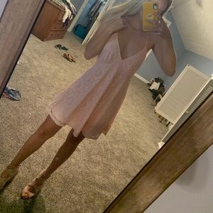 Light Pink Summer Dress/ Sundress